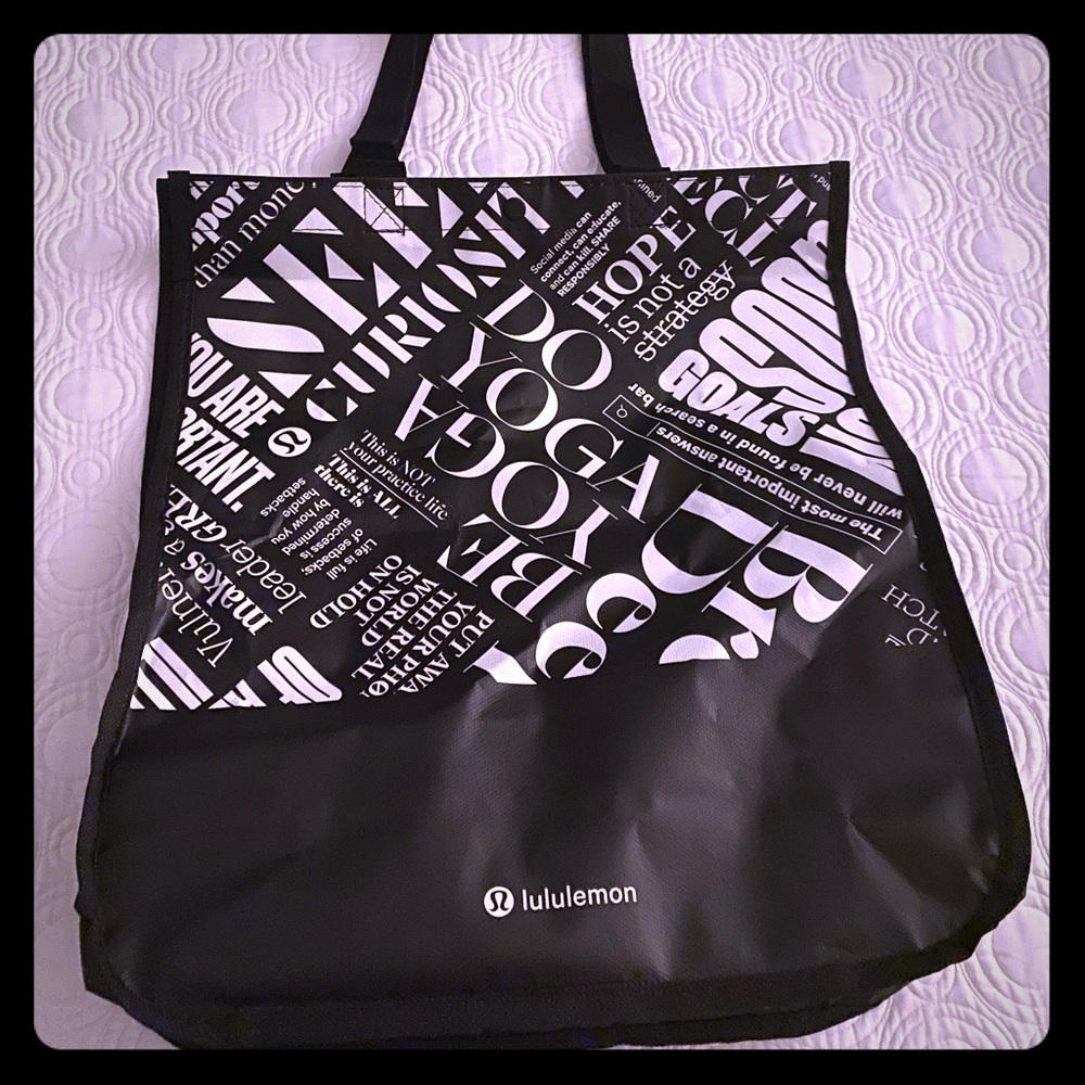 Lulumon athletica tote bag